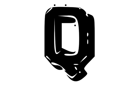 Fun Whacky Playful Mono Letter Q V.1 Review for Embroidery Projects