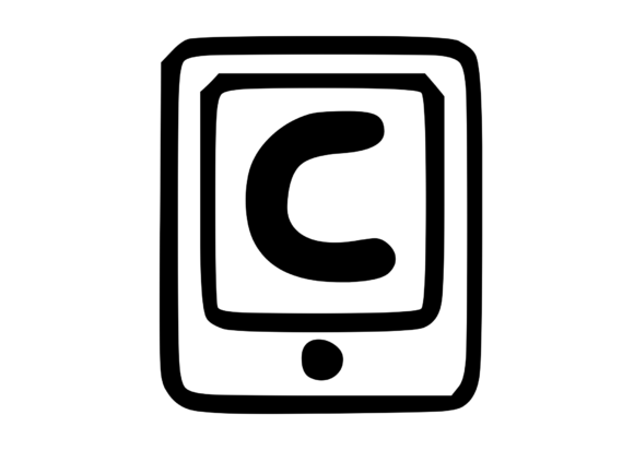 Mobile Tablet Device Mono Letter C Review