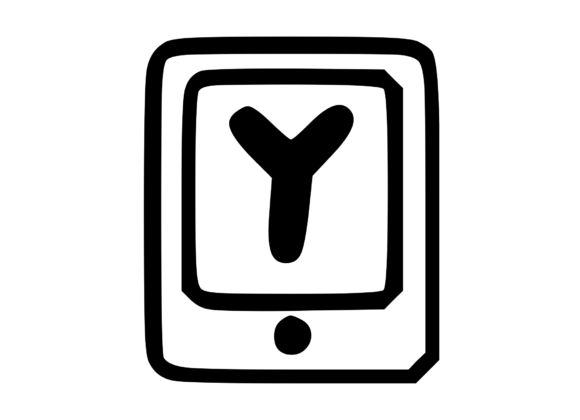 Mobile Tablet Device Mono Letter Y Review